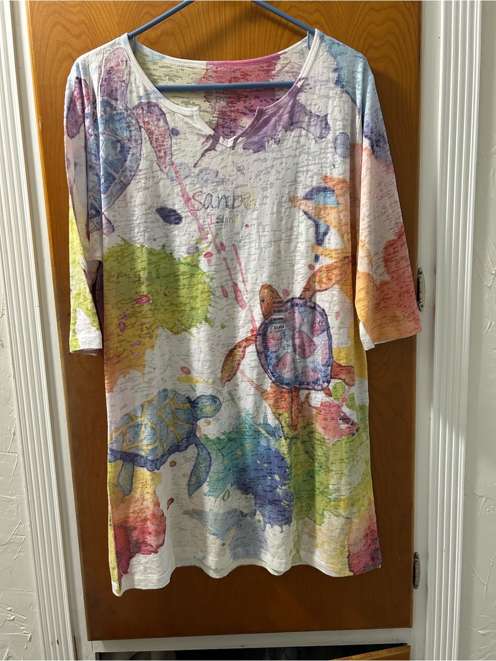 Blue 84 Pink and Purple Tie-Dye Tee